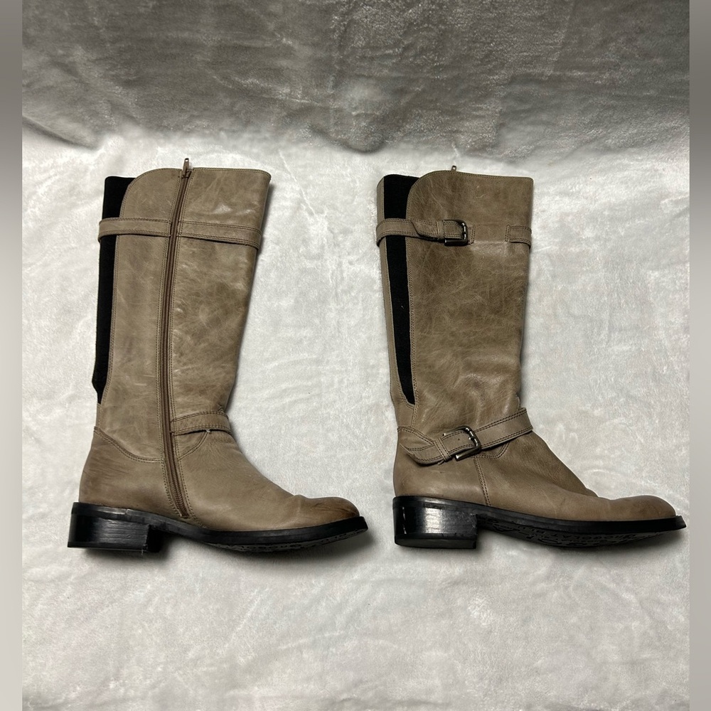 Women’s Chocolat Blu brown leather knee high riding boots size 7.5
